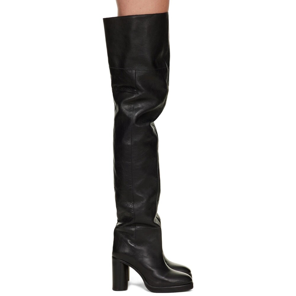 Isabel Marant Lurna Over The Knee Boots US 8 IT 38 Womens Black $2490